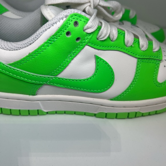 Nike Neon Green and White Athletic Shoes - Picture 4 of 8